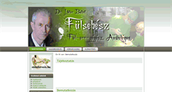 Desktop Screenshot of fulsebesz.hu