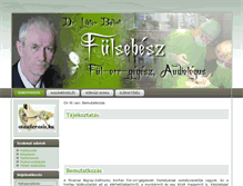Tablet Screenshot of fulsebesz.hu